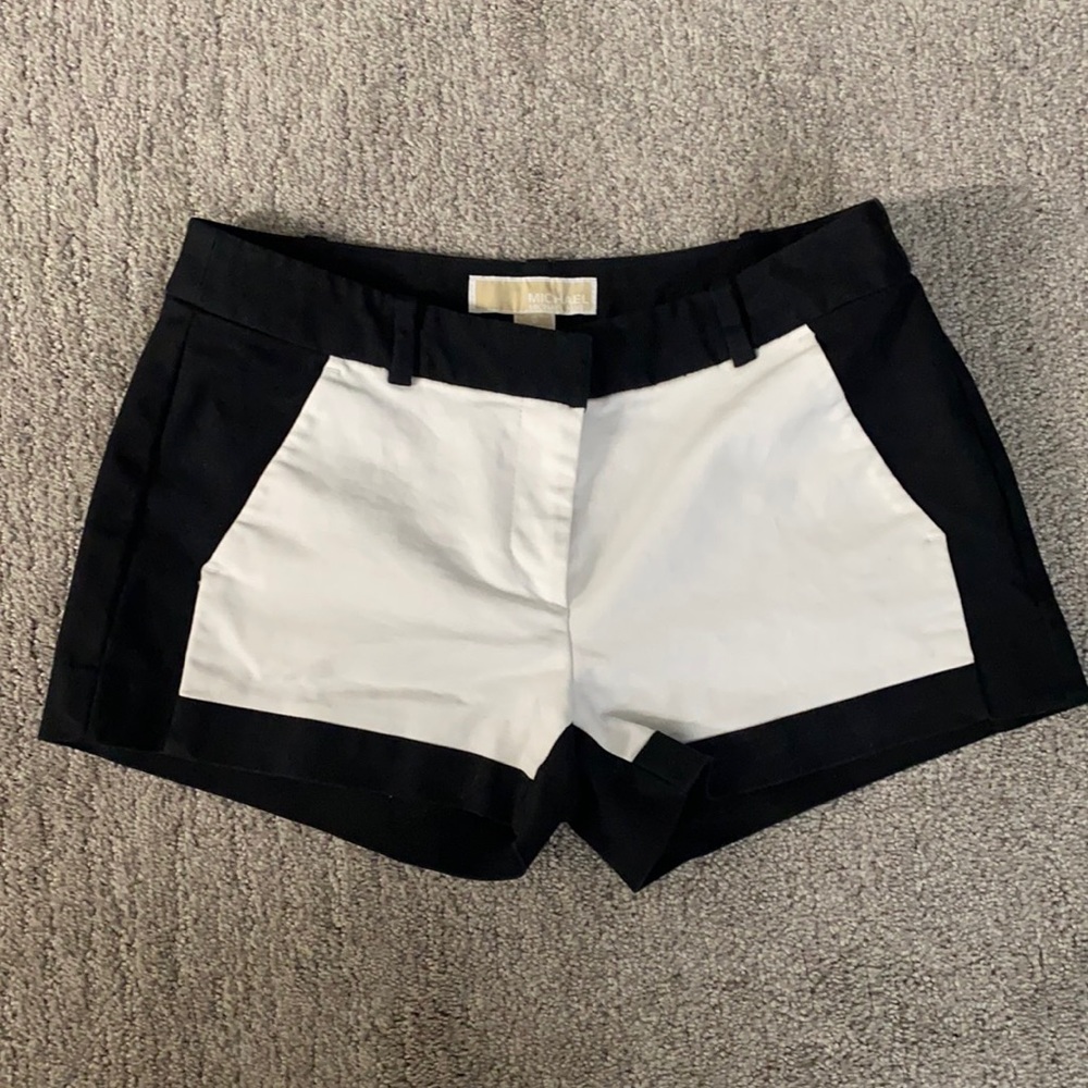 Michael Kors color-blocked shorts